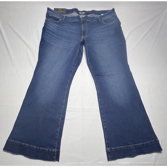 NWT Wrangler Retro Women's Mae Mid Rise Western Style Bootcut Jeans Sz 26W 48x31 - Picture 1 of 9